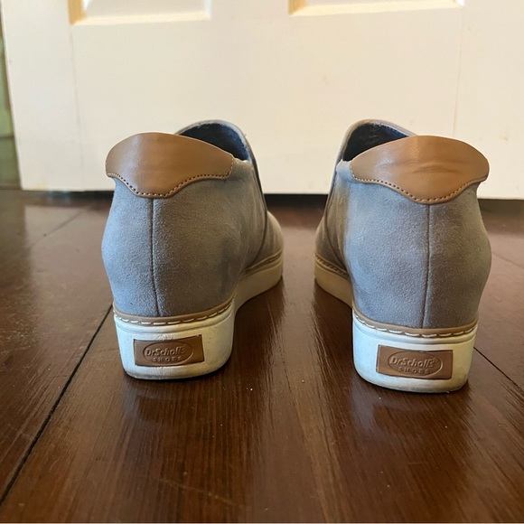 Dr. Scholl's Women’s Gray Slip-On Hidden Wedge Sneaker - Picture 3 of 4